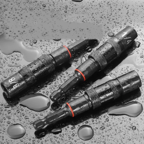 Hex Magnetic Ring Screwdriver Drill Bits Extension Rod Magnetic Swivel Quick Change Holder Drive Screw Drill Tip