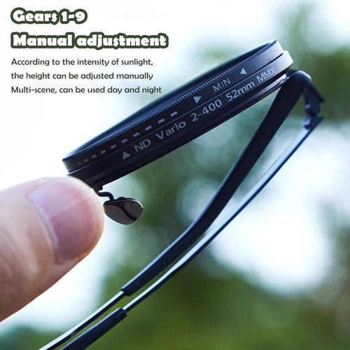 Adjustable Tint Polarized Round Sunglasses