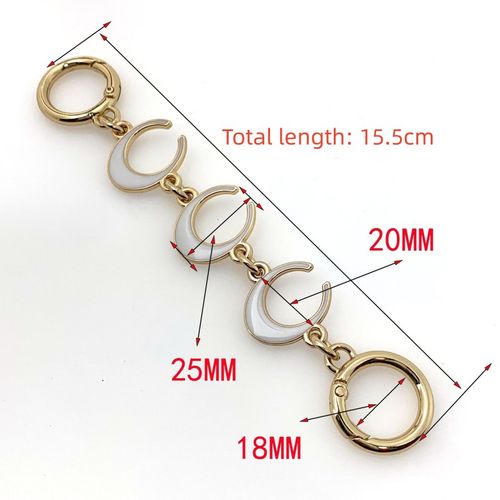 Moon bag extension chain