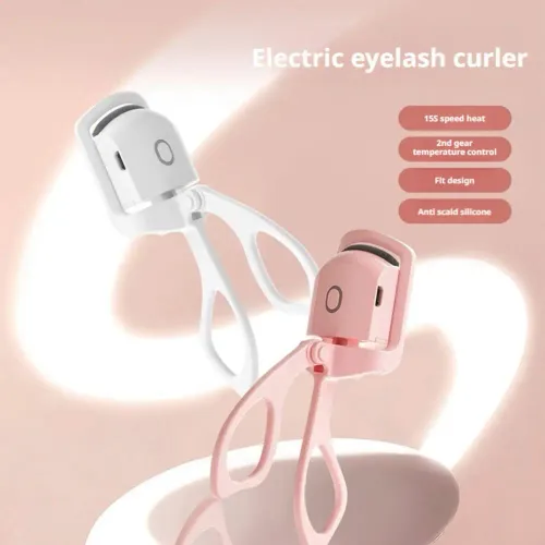 Electric eyelash Curler Long-lasting Styling Easy And Perfect Curling All Day Long Portable Electric Eyelash Curler Tool