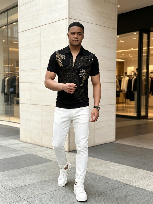 Advanced men's short sleeved shirt