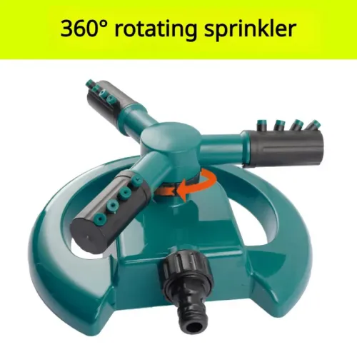 360 Degree Rotating Jet Sprinklers Rocker Nozzles Support Adjustable Garden Lawn Farm Sprinklers For Watering & Irrigation
