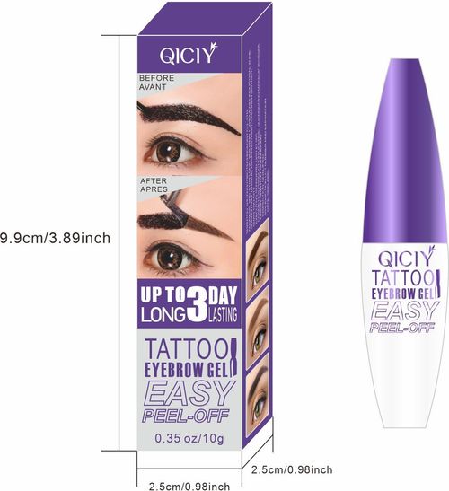 Peel-Off Wenkbrauwgel – Eenvoudig Te Verwijderen