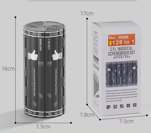 128 Pcs Multi-Function Screwdriver Set Portable Magnetic Screwdriver Tool Set Mobile Phone Repair Hand Tools