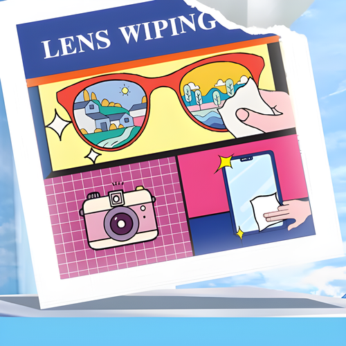 100 Anti-Fog Lens Cleaning Wipes – For Glasses, Phones & Cameras Quick-Dry