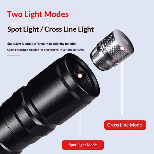 Infrared Locator Flashlight Line Pen for Projecting Straight Green Light Pointing and Marking Device