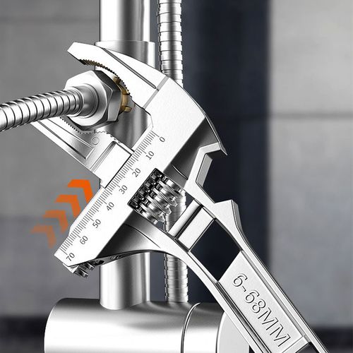 Reversible Sink Wrench With 6-70mm Jaw Opening