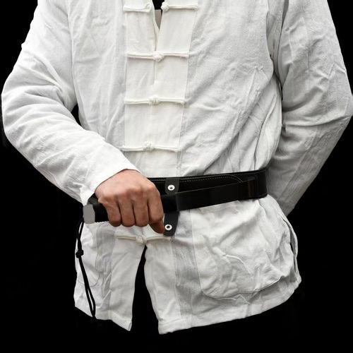 High-Performance Manganese Steel Waist Sword: Flexible, Rust-Resistant Martial Arts Hidden Blade - Professional Training  Collection