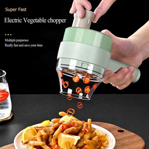 Unique Multifunctional Kitchen Portable Electric Vegetable Chopper