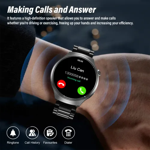 2026 new smartwatch health tracking Bluetooth call voice assistant motion recording