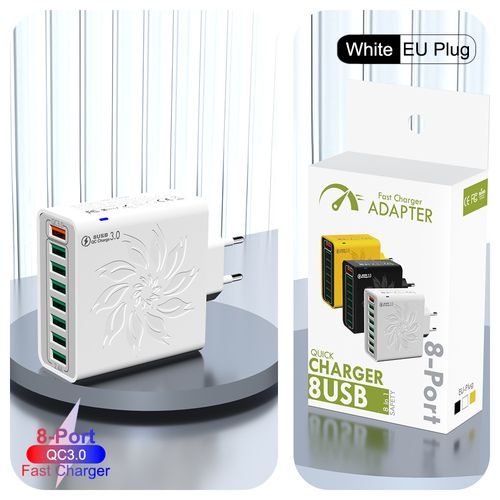 🎁8 in 1 Waterproof Ports USB Fast Charger