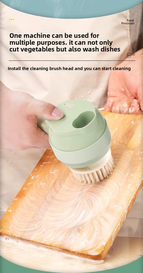 Gatling-style Electric Handheld Chopper – Multifunctional Vegetable Cutter