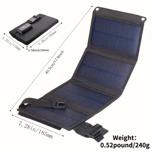 20W solar panel photovoltaic charging emergency mobile power supply