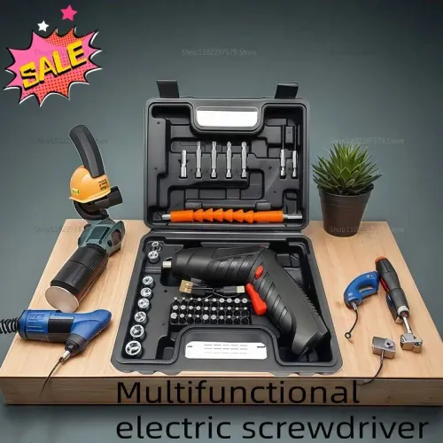 3.6v Power Tools Electric Screwdriver Kit 3.6V Cordless Lithium Power Tool Set 1800mAh Battery Powered Portable Cordless
