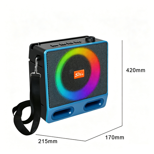2026 New Solar Powered Wireless Bluetooth Speaker FM Radio