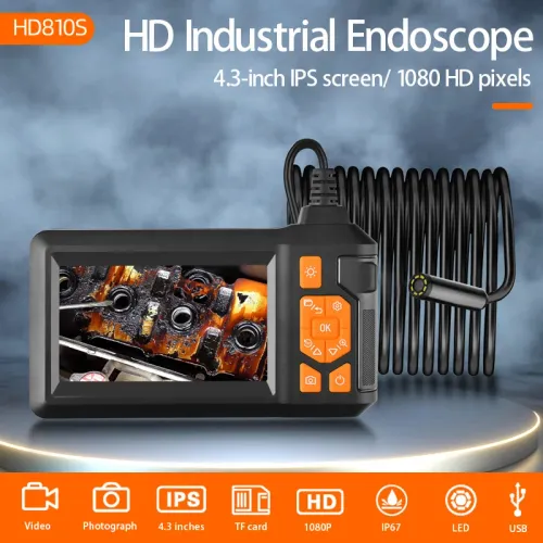 4.3 Inch Borescope Sewer Camera IP67 Waterproof Snake Camera Take photos and videos