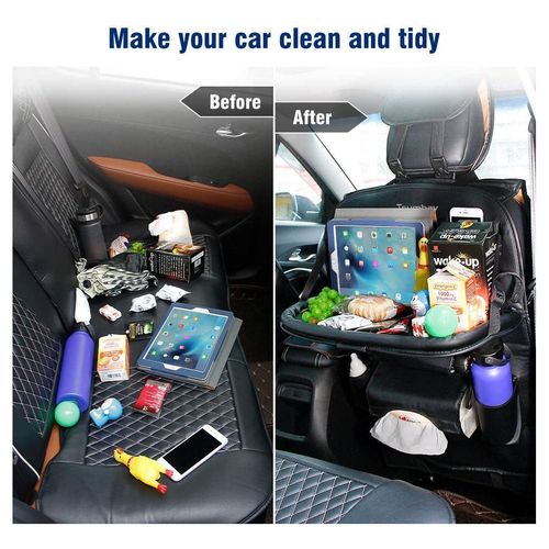 Vehicle Leather Storage Bag