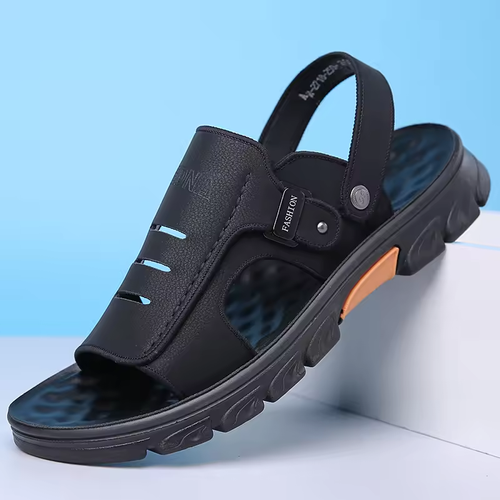 Men's Summer Comfortable Anti-Slip Wear-Resistant Beach Sandals Flip Flops