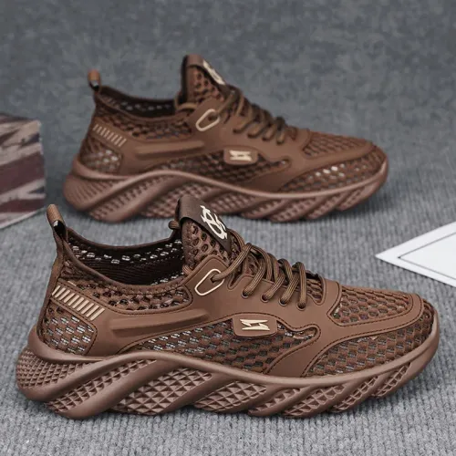 Summer Men Casual Shoes Fashion Lightweight Mens Running Walking Sneakers Mesh Breathable Male Jogging Sports Shoes