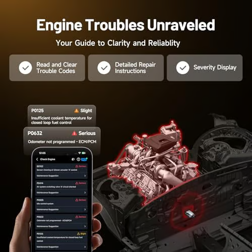 Vehicle Health Check - A diagnostic tool for all systems on iOS and Android