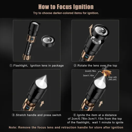 High-powered flashlight, ultra-bright laser, outdoor spotlight, long-range laser beam for patrolling