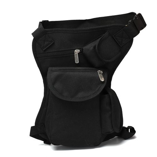 Thigh hip outdoor multi-function tool bag thigh bicycle waist bag canvas motorcycle drop leg bag