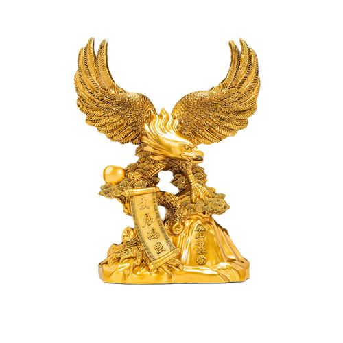 Eagle Ornament — Wealth-Attracting Decor for Living Rooms and Executive Offices  Ideal Gift for Corporate Spaces, Retail Shops, Housewarmings, and Grand Openings