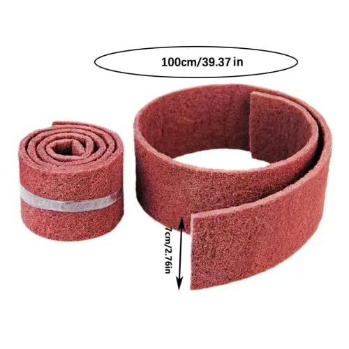 Rust Removal Emery Scouring Pad Polishing Thickened Nylon Scrubbing Cloth Grinding Multi-function Emery Scrubber Home
