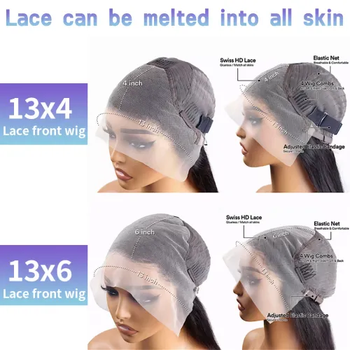 Highlighted Ombré 13x6 HD Lace Front Wig — Long Wavy Curls (Blonde)