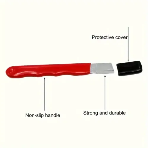 3 pcs Portable knife sharpener Garden scissors Kitchen knife Mouth sharpener Scraper Edge trimmer Edge scraper