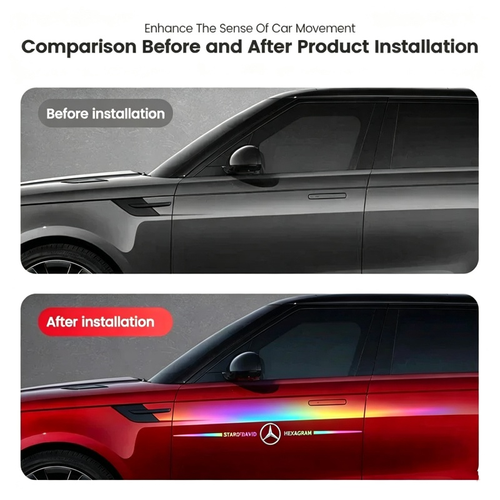 20 pcs Colorful laser decorative stickers