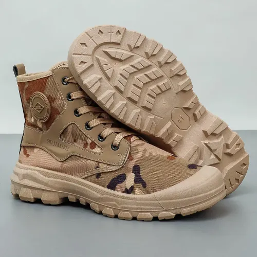 Men's high top ankle boots tactical boots