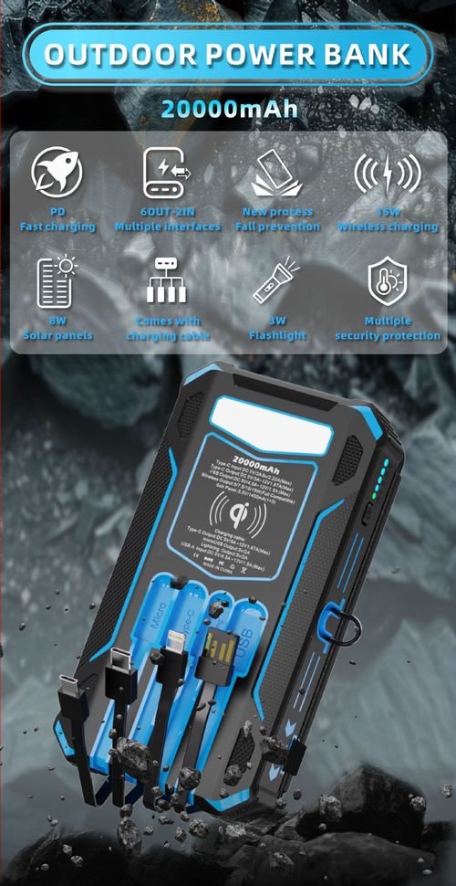 Solar Foldable Power Bank