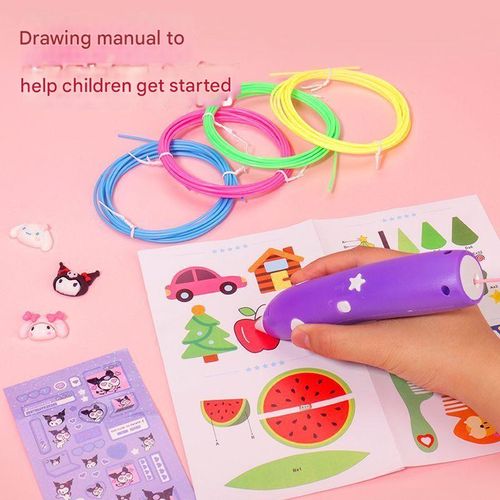 Wireless low-temperature 3D printing pen, children's 3D painting pen