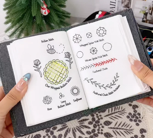 embroidery stitch book