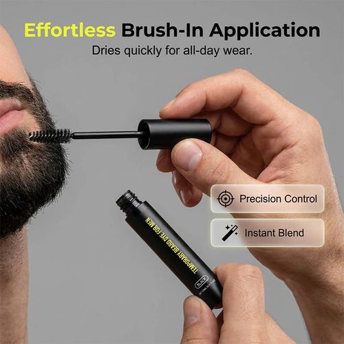 Long-lasting beard and eyebrow dye for men