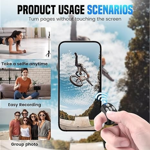 Wireless Bluetooth Remote Control with Your Fingertips