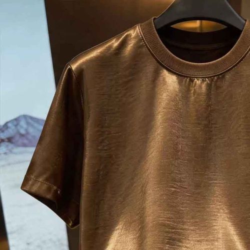 New Men's Summer Loose-Fit Crew-Neck Short-Sleeve Tee: Affordable Luxury, Versatile, and Effortlessly Cool.