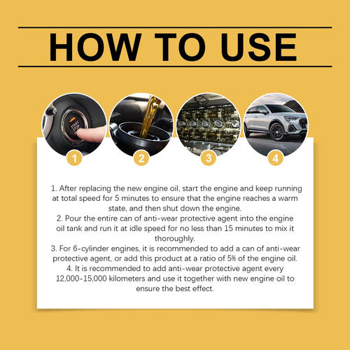 🚨Stock running low! 🔥Engine Anti-Wear Protective Agent