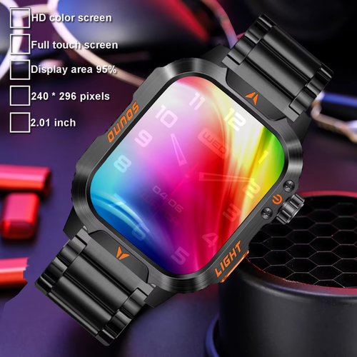 2026 New Military-Grade Men's Smartwatch
