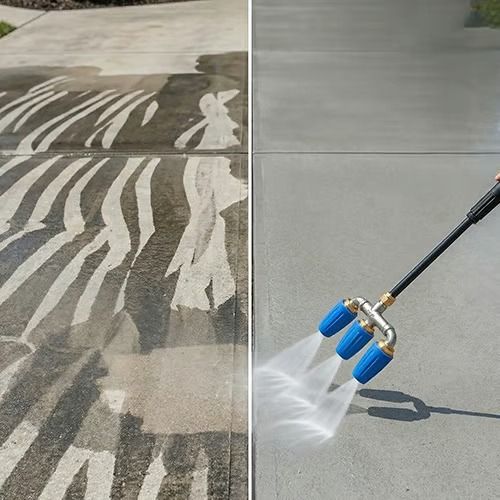 7 Reasons This Brass Dual-Spinning Nozzle Is Erasing Years of Grime in One Pass