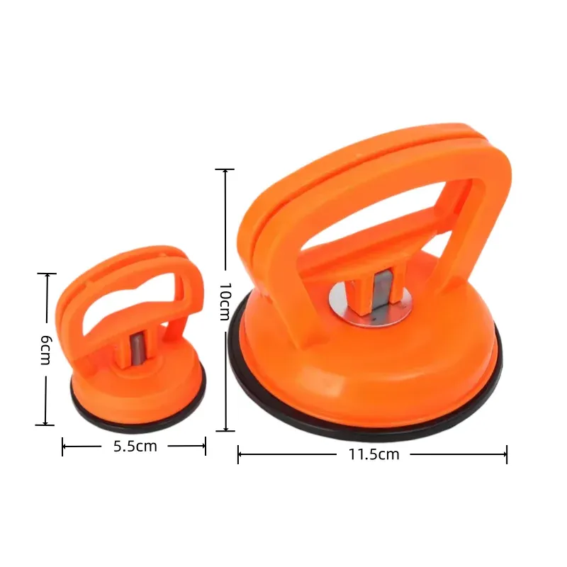 2PCS Automotive Shape Collision Repairer Automotive Repair Tools Repair Tool Kit Large Towing Suction Cup Dough Extractor Dough