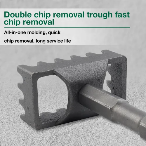 86 Type Wire Box Socket Punch, Home DIY Professional Wall Rectangular Slotting Tool, Suitable for Electric Hammer, Electric Pick