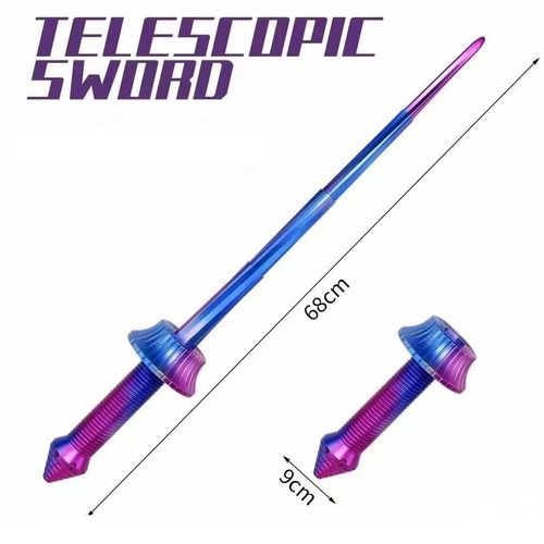 3D Print Spiral Retractable Sword  (Gradient Color)