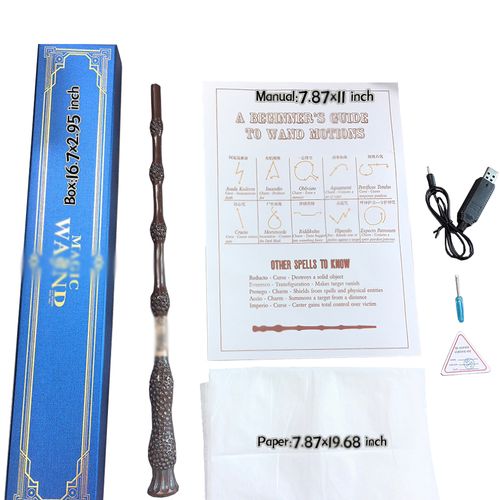 Harry's fire-breathing wand