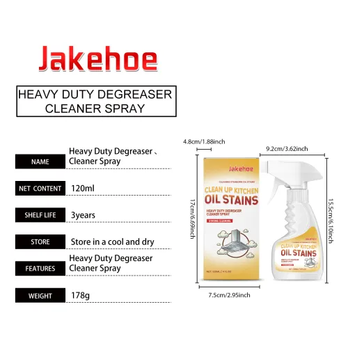 Degreasing and cleaning spray