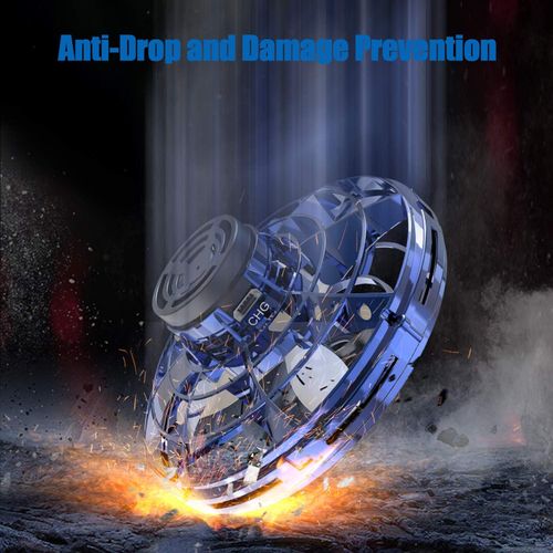 2025 UFO Magic Flying Orb Toys with Lights Hover Boomerang Fidget Spinner