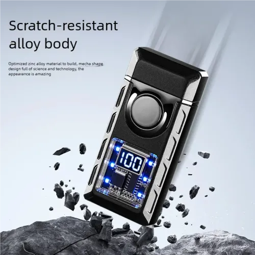 Black technology induction lighter trend, voice controlled lighter, cigarette lighter, fast charging lighter