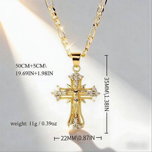 Advanced Cross Pendant 45+5cm