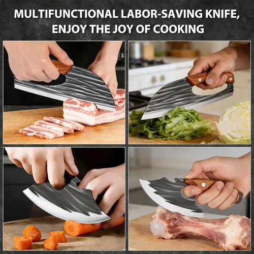 2pcs Hand-Forged Kitchen Knife set